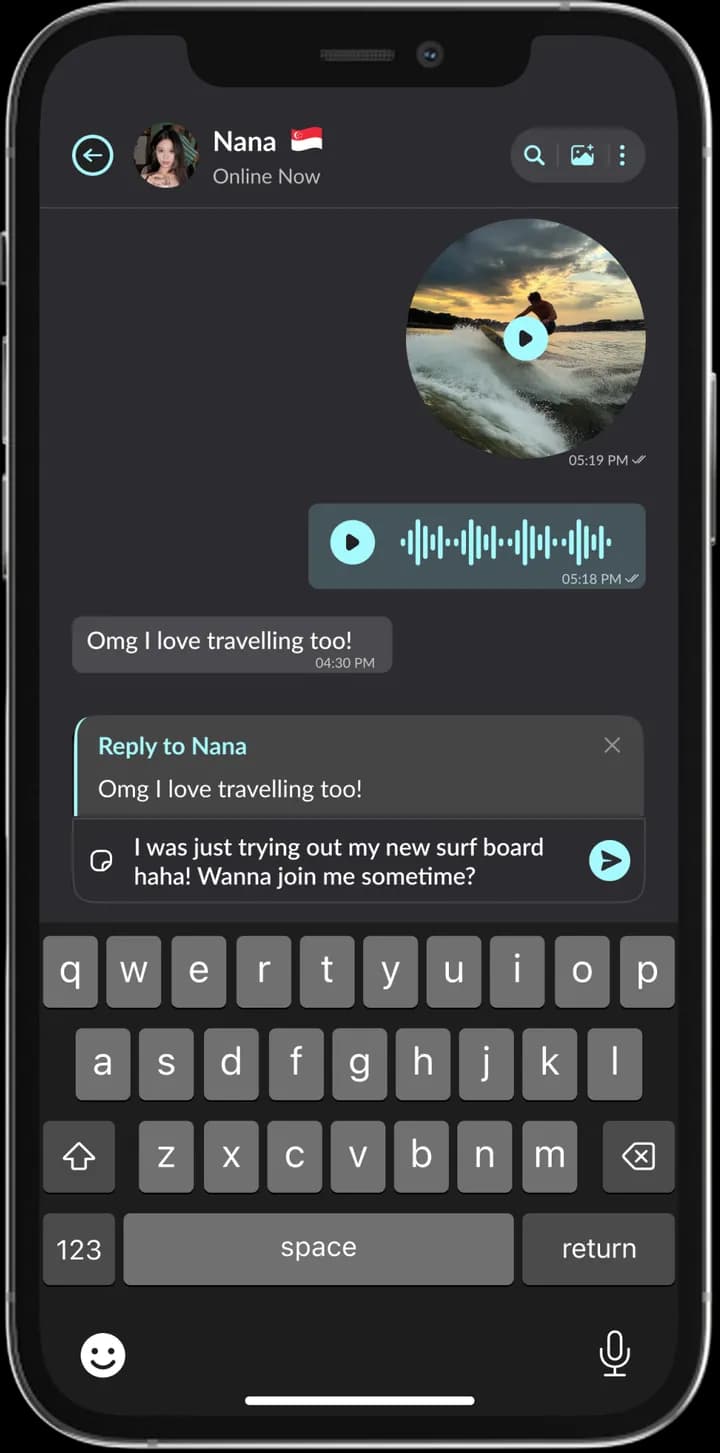 MatchCatch Discover screen